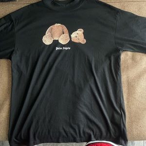 Palm Angels Black Shirt